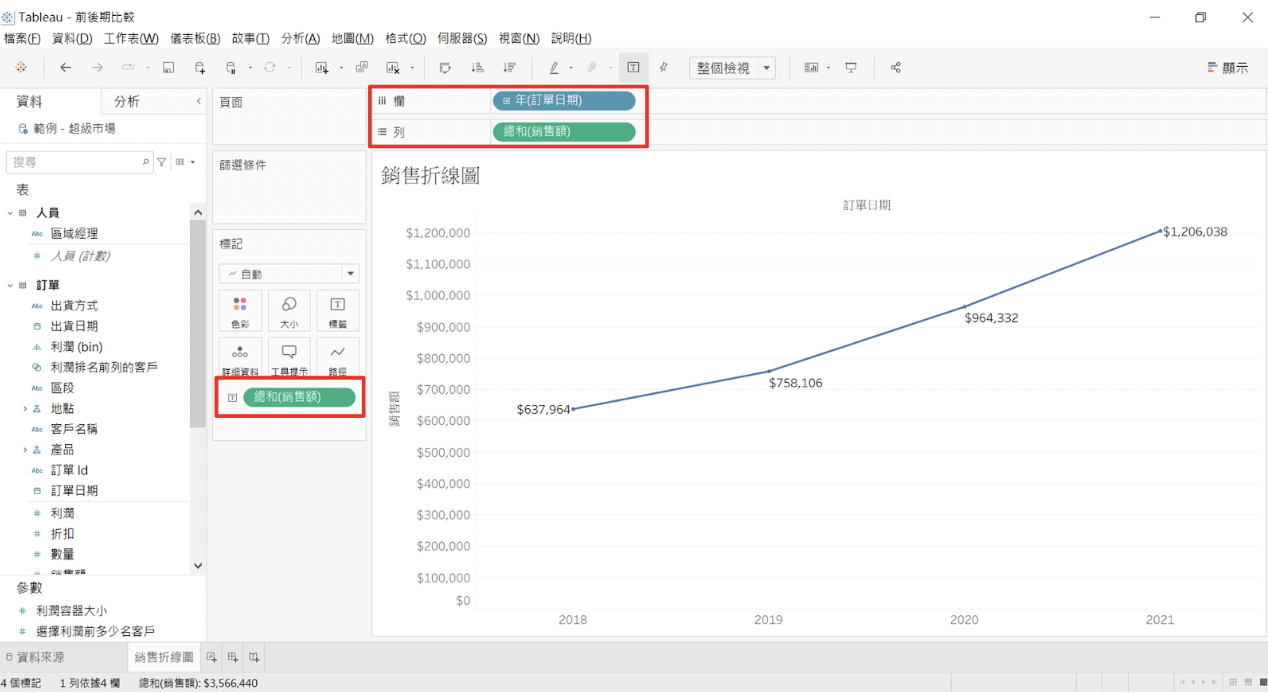 Tableau Usecase step1