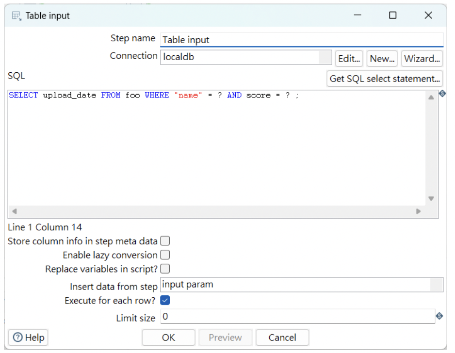 Pentaho ETL 實作技巧：SQL 動態內容引用 Table input & Execute SQL scripts - 歐立威科技